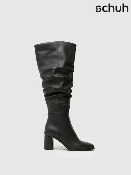 Negru - Cizme până la genunchi Schuh Daria (AK1873) | 484 LEI