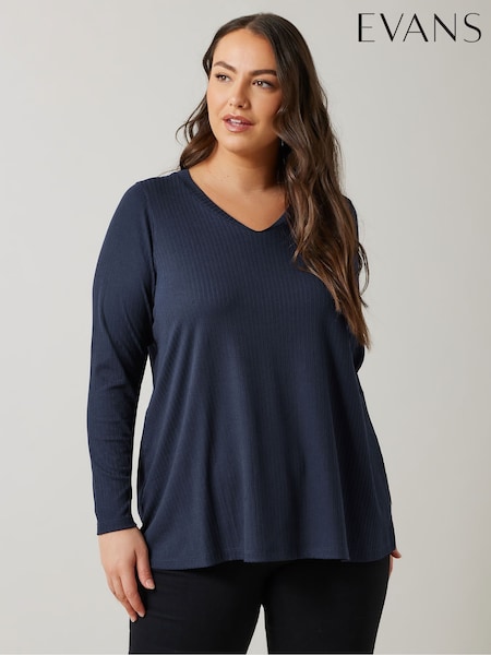 Evans Long Sleeve Modal Ribbed T-Shirt (AK1930) | 20 €