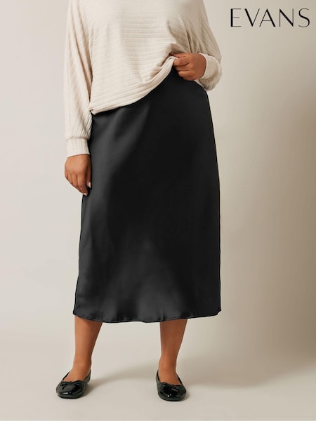 Evans Satin Skirt (AK1941) | ₪181
