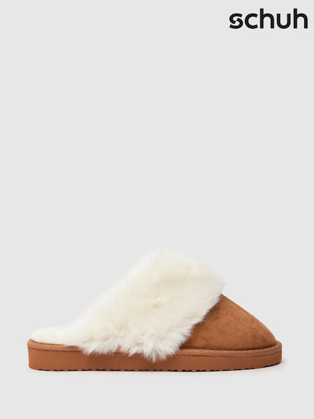 Schuh Hadley Mule Brown Slippers (AK1973) | SGD 68 - SGD 74