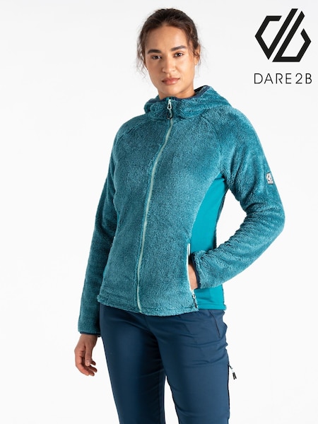 Dare 2b Womens Green Torrek Pro Full Zip Mid Layer Fleece (AK2278) | ₪246