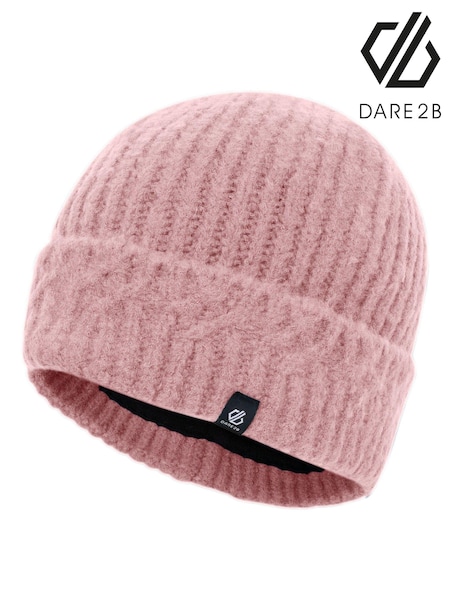 Dare 2b Womens Pink Likeness II Knitted Beanie (AK2279) | € 11