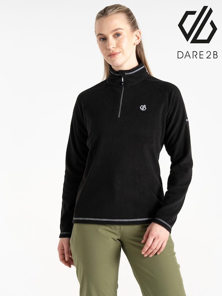 Dare 2b Womens Freeform II Lightweight Black Fleece (AK2280) | AED61