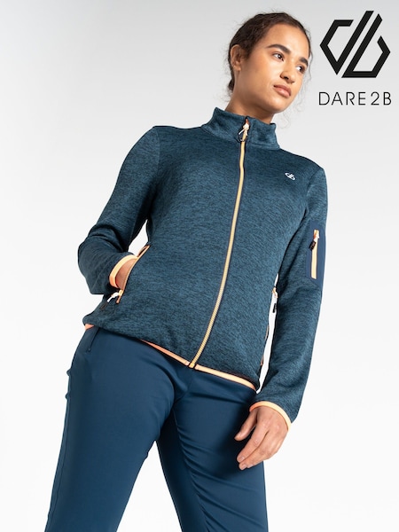 Dare 2b Womens Blue Torrek Zip Through Fleece (AK2285) | €59