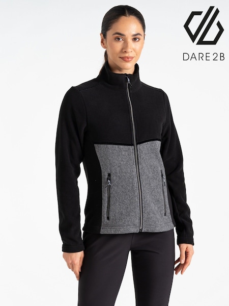 Dare 2b Womens Thriving Zip Up Black Sweater (AK2291) | €64