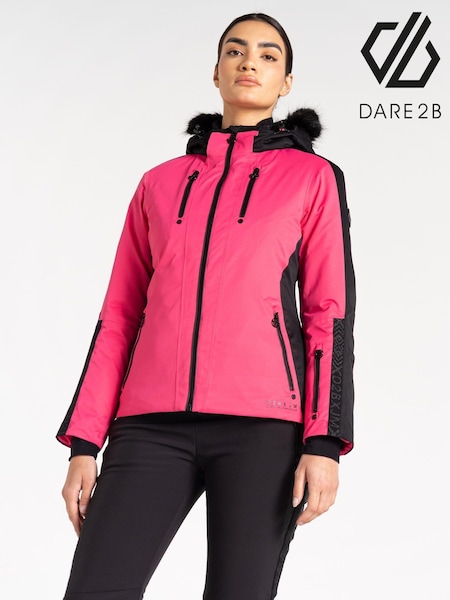 Dare 2b Womens Pink Frenzied Ski Jacket (AK2313) | €278