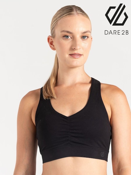 Negru - Sutien sport Dare 2b Revived pentru femei (AK2327) | 109 LEI