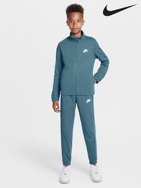 Albastru fumuriu - Trening Nike cu fermoar (AK2464) | 372 LEI