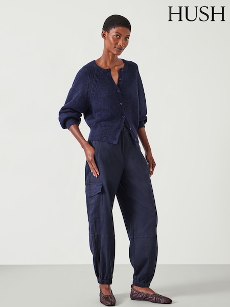 Azul - Hush Ava Washed Cargo Trousers (AK2543) | 127 €