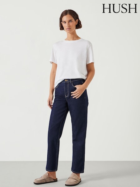 Hush Alexa Straight Leg Jeans (AK2544) | 354 LEI