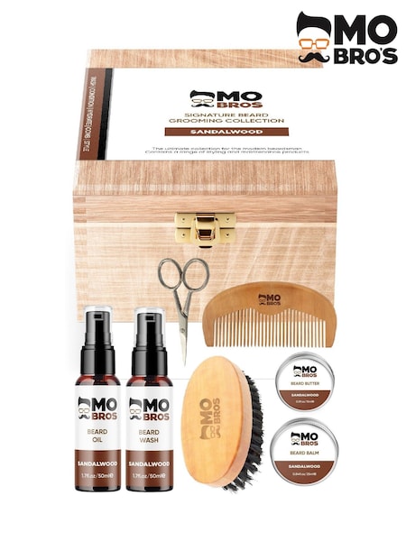 Mo Bros Sandalwood Wooden Signature Beard Grooming Collection (AK2582) | €68