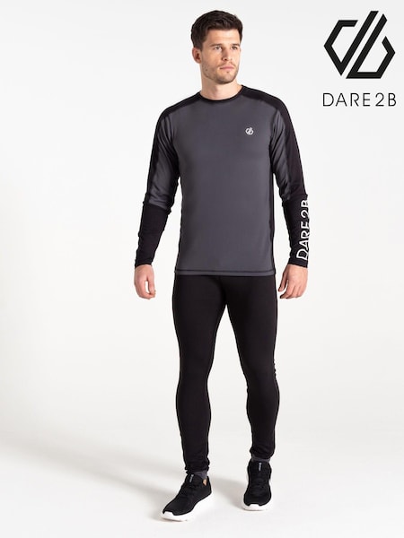 Dare 2b Mens Exchange IV Thermal Baselayer Black Set (AK2917) | €53