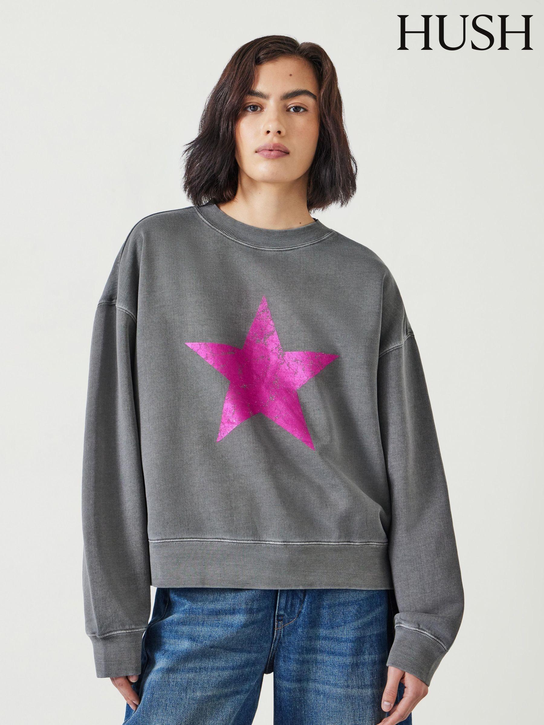 Hush pink sweatshirt top