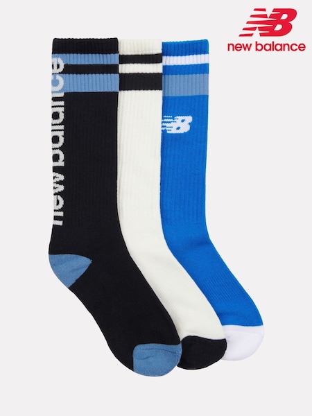 New Balance Black Basketball Socks 3 Pack (AK3026) | €17.50