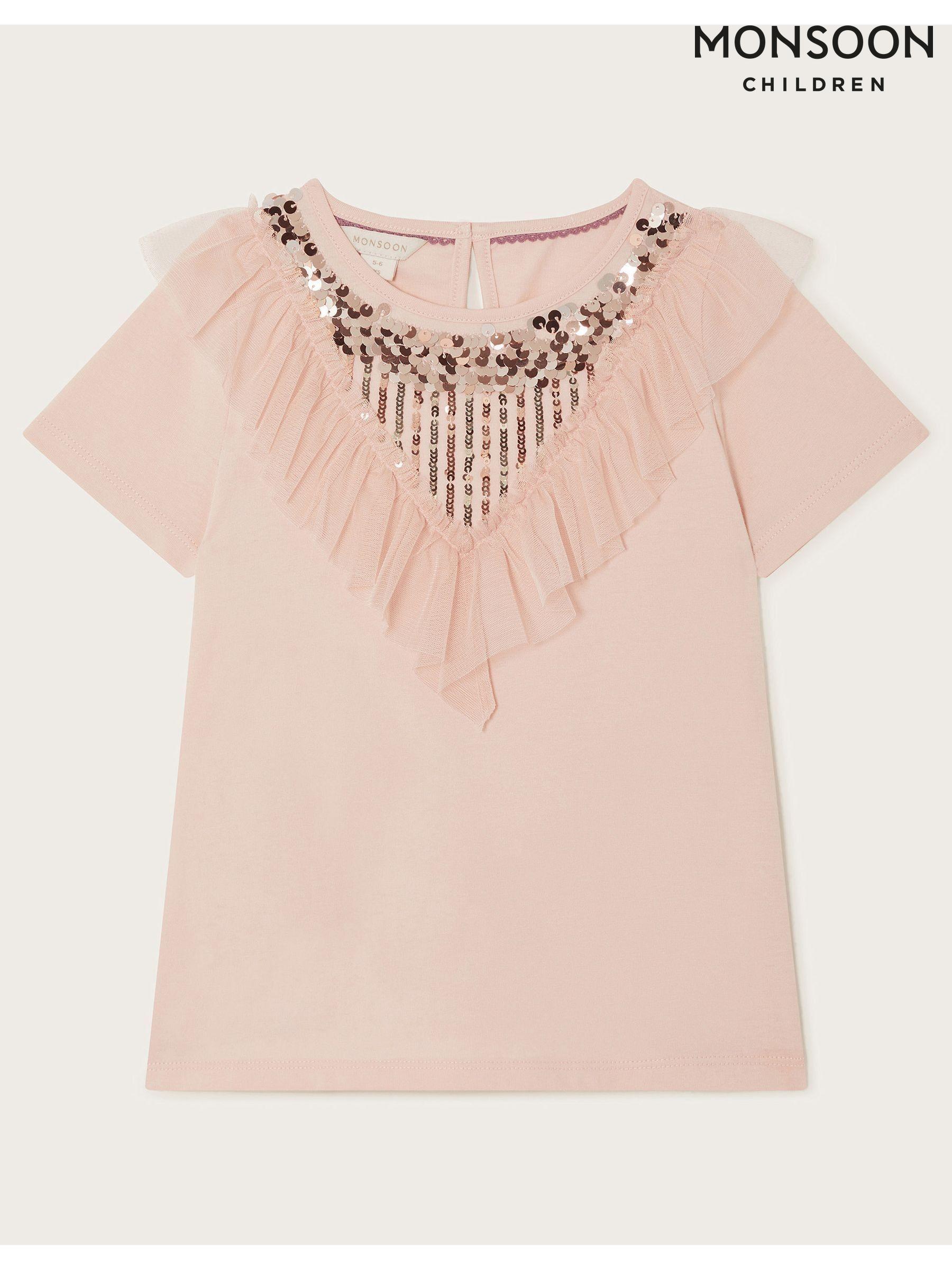 Next pink sequin top sales