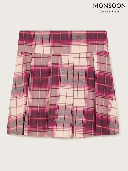 Monsoon Pleated Tartan Skort (AK3222) | 108 LEI - 125 LEI