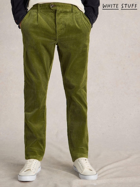 White Stuff Green Kimber Cord Trousers (AK3259) | OMR22