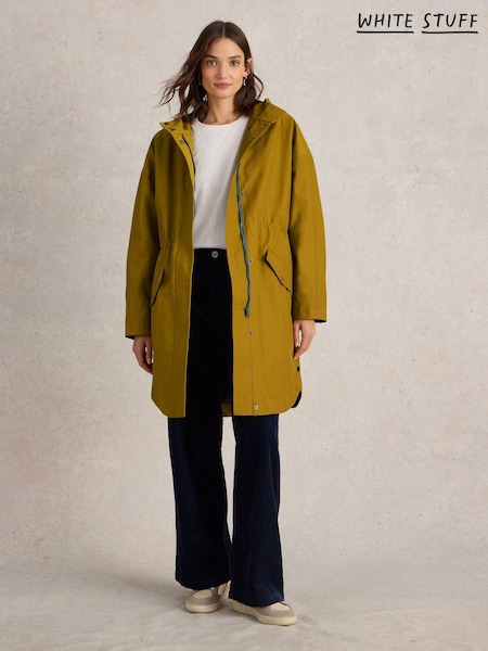 White Stuff Yellow Winnie Waterproof Coat (AK3265) | €212