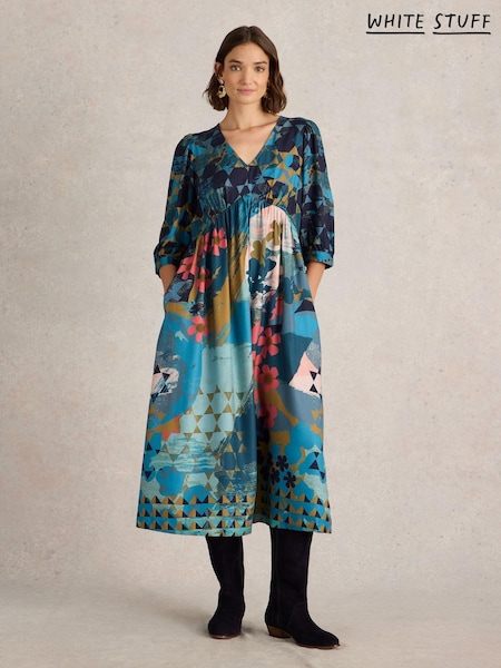 White Stuff Green Lucy Midi Dress (AK3292) | €72