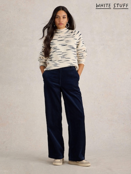 White Stuff Spacedye High Neck Jumper (AK3293) | 303 LEI