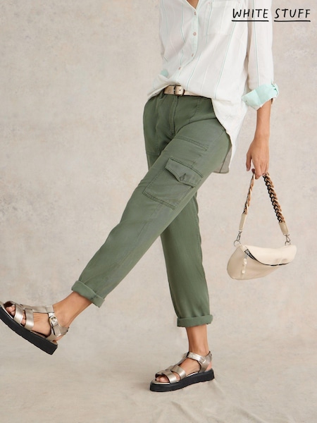 White Stuff Arlo Tencel Cargo Trousers (AK3315) | 40 €