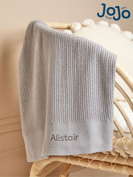 JoJo Maman Bébé Woven Cellular Blanket (AK3397) | €30