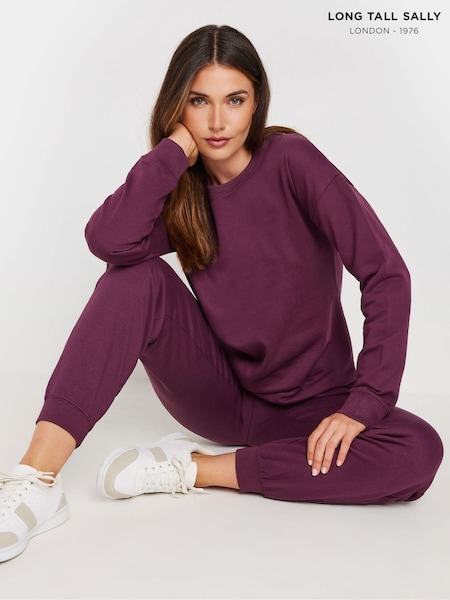 Long Tall Sally Red Crew Neck Sweatshirt (AK3437) | 1,382 UAH