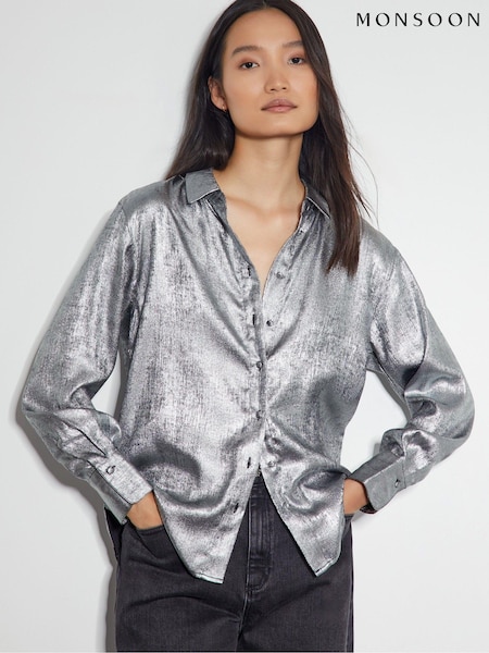 Monsoon Mia Metallic Shirt (AK3581) | ‏136 ر.ق.