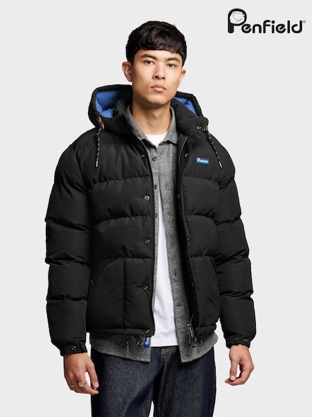 Penfield Black Mens Bowerbridge Jacket (AK3927) | €286