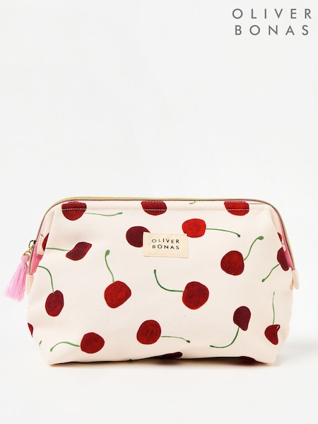 Oliver Bonas Red Cherries Make Up Bag (AK4174) | €34