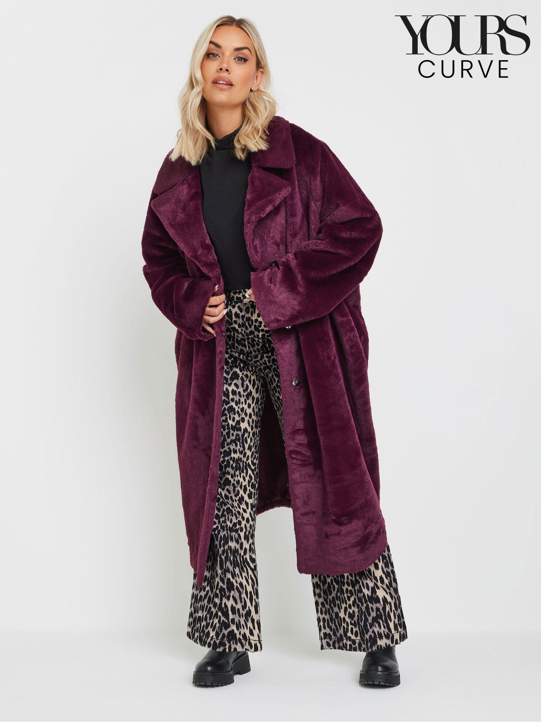 Next red teddy coat sales