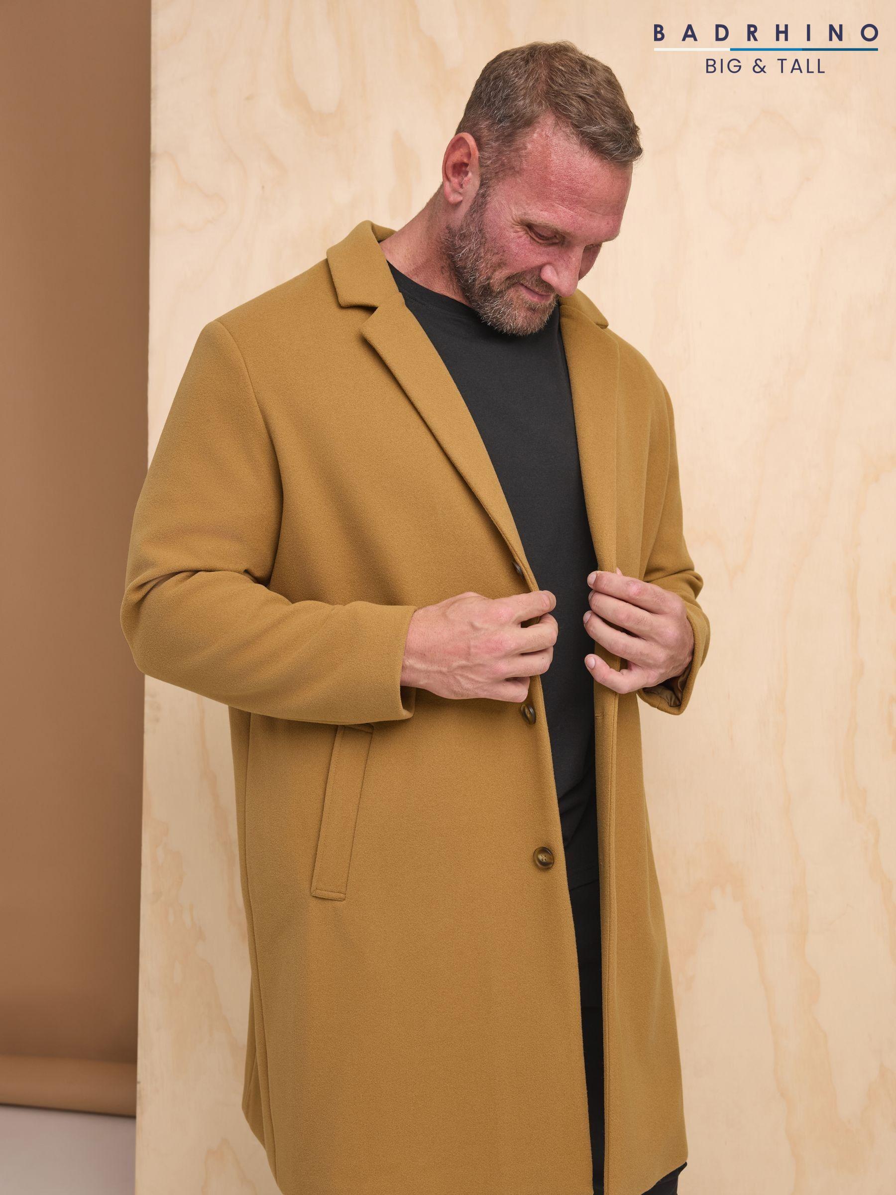 Big and tall trench coats and dusters new arrivals