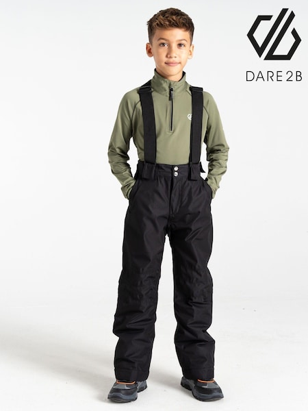 Negro - Dare 2b Kids Motive Waterproof Insulated Ski Trousers (AK4535) | 65 €