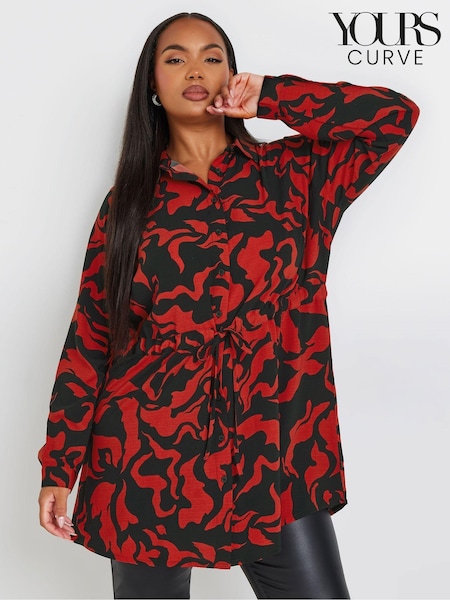 Yours Curve Black Utility Tunic Shirt (AK4664) | €41