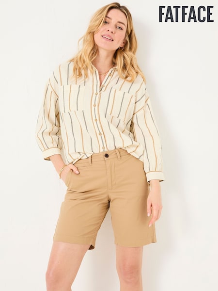 FatFace Sandown Stone Chino Shorts (AK4784) | €63