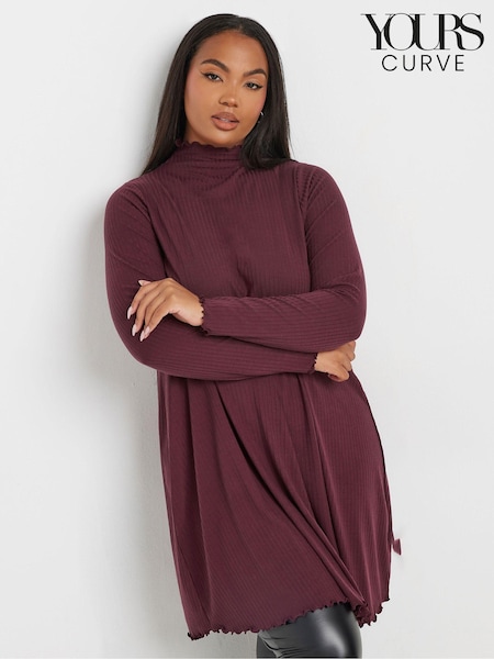 Violetti - Yours Curve Lettuce Edge Tunic (AK4975) | €43