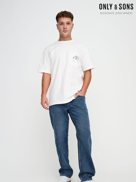 Only & Sons Straight Fit Edge Jeans (AK5152) | €37