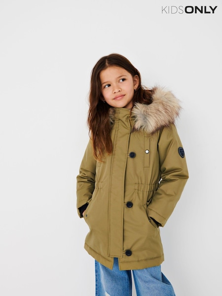 ONLY KIDS Hooded Parka Coat (AK5310) | ₪231