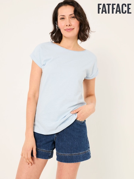 FatFace Ivy Pale Blue T-Shirt (AK5433) | €33