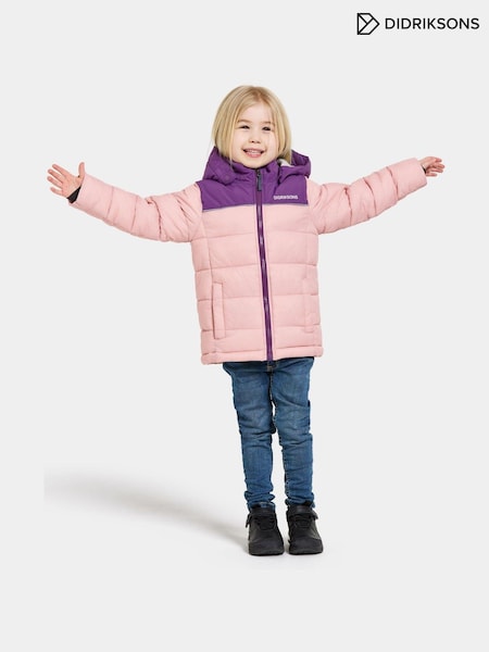 Розовый - Didriksons Kids Fox Padded Jacket (AK5602) | €37