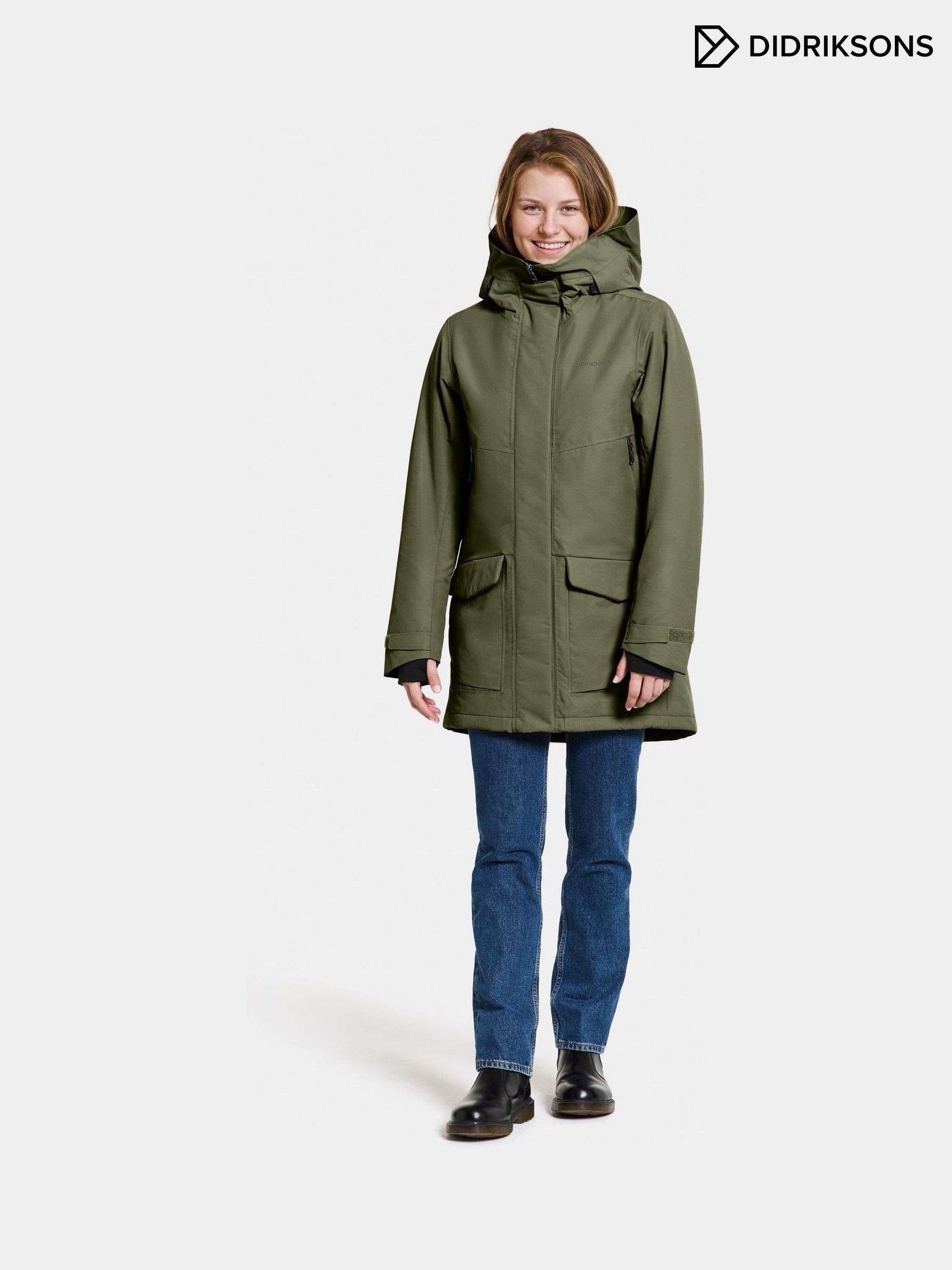 Next green parka shop