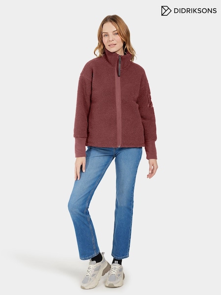 بني فاتح بني - Didriksons Womens Mella Full Zip Fleece (AK5638) | ‏466 د.إ.‏