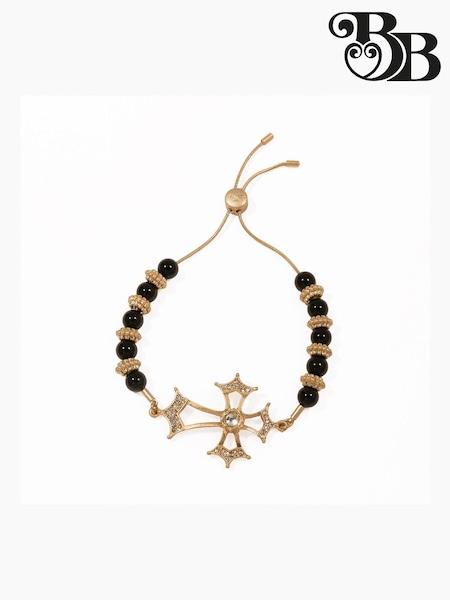 Bibi Bijoux Gold Tone Gothic Revival Friendship Bracelet (AK5762) | 125 LEI