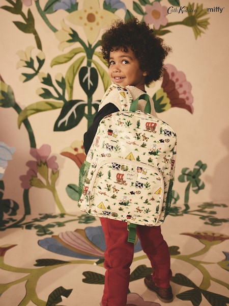 Cath Kidston Ecru Miffy Rodeo Kids Large Backpack (AK5846) | €64