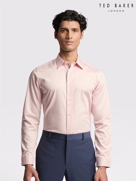 Ted Baker Tailoring Pink 100% Cotton Maelor Core Pale Shirt (AK5935) | 4 746 грн