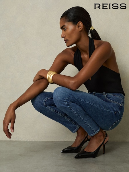 Умеренный синий - Reiss Hattie Skinny Jeans (AK5956) | €149