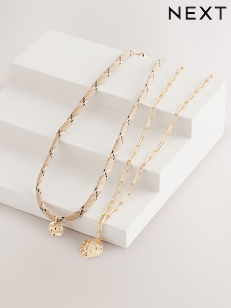 Natural Bungee Cord Necklace Pack (AK6124) | €15