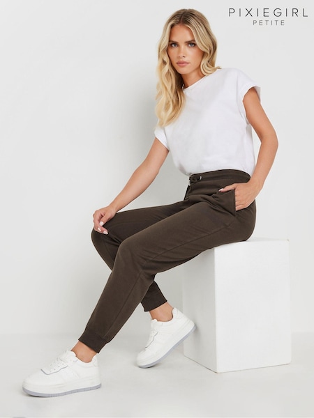 Ruskea - PixieGirl Petite Cuffed Verryttelyhousut (AK6324) | €35