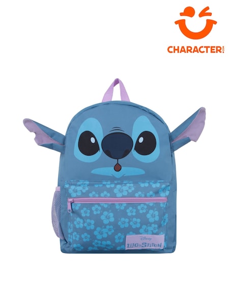 Character Blue Disney Lilo And Stitch Backpack With 3D Ears (AK6455) | €30