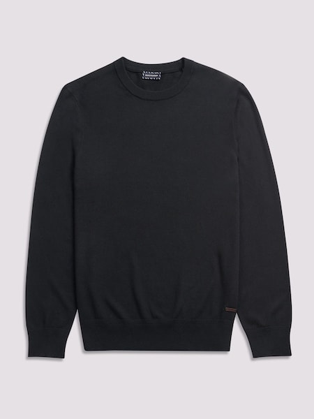 Duchamp Black Crew Neck Knit Jumpers (AK6463) | R$ 880 - R$ 9,765